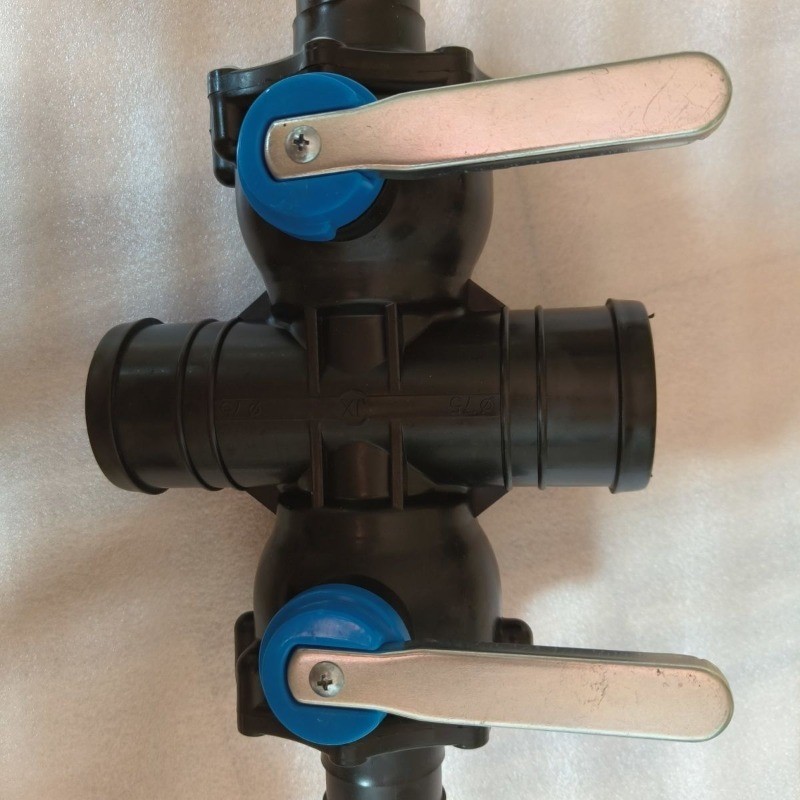 3 Way Valve Drip Irrigation 4 Way Connector Farm Water Engineering Valve Switch Accessory