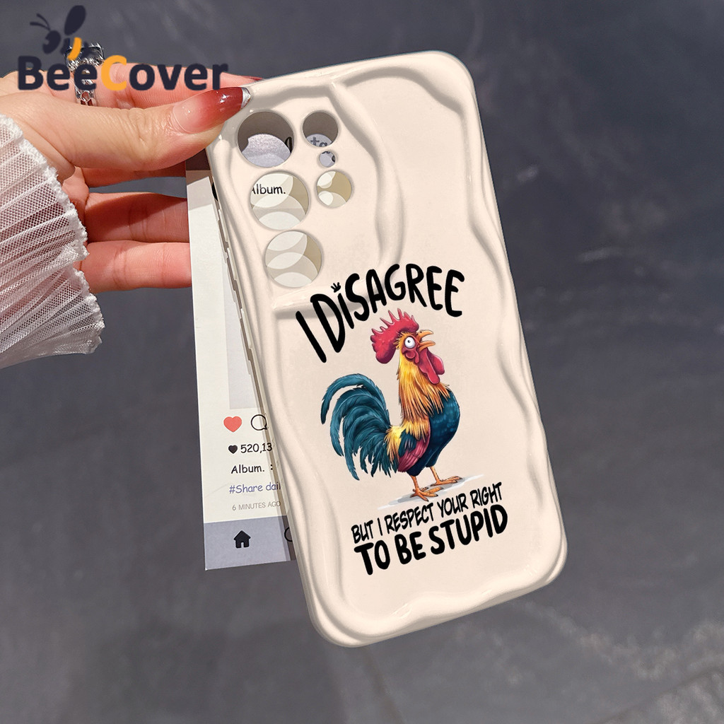 น่ารัก Rooster สําหรับ VIVO Y05 V70 FE V21E V23 V23E V25 V27 V27E Y15S Y16 Y19 Y20 Y21 Y22S Y35 Y77 