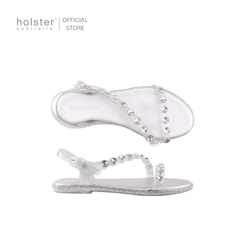 Holster รองเท้าแตะผู้หญิง LOLA GLITTER  สี Clear