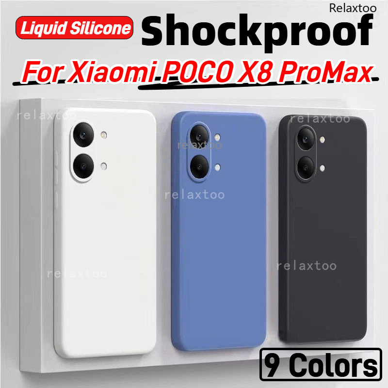POCOX8 ProMax 2026 Square Liquid สําหรับ Xiaomi POCO X8 Pro Max X8Pro POCOX8Pro Max X8ProMax PocoX8P