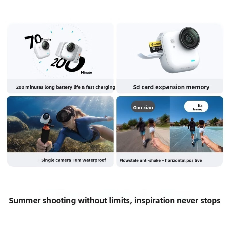 Shadowstone Insta360 GO Ultra 4K Pocket Camera thumbnail 7