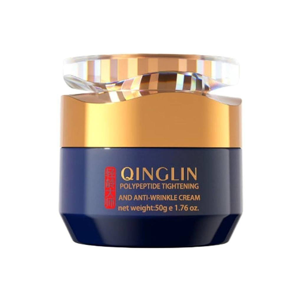 ครีม Qinglin สําหรับริ้วรอย ลบริ้วรอย เปปไทด์ เฟิร์มมิ่ง ต่อต้านริ้วรอย