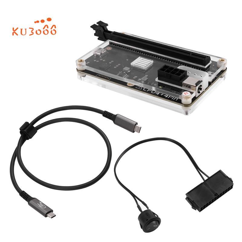 USB4 สําหรับ 4 /3 GPU Dock สําหรับ RTX5090 RX7900 สําหรับ External PCIe กราฟิกการ์ดแล็ปท็อปโน้ตบุ๊คส