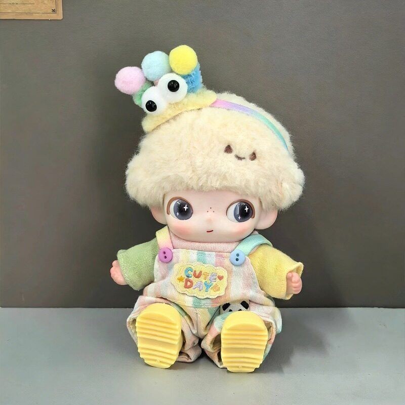 Dimoo New Diary Vinyl Baby Clothes Series dimoo Rainbow Overalls Clown Headdress Nostalgia Guardian 