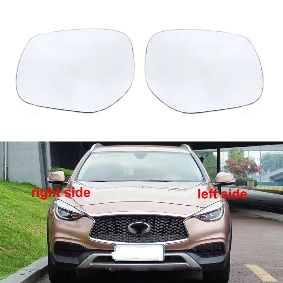 สําหรับ Infiniti QX30 Q60 2017-2022 / Q70L 2015-2022 เปลี่ยนรถกระจกมองหลังเลนส์กระจกสะท้อนแสงพร้อมคว