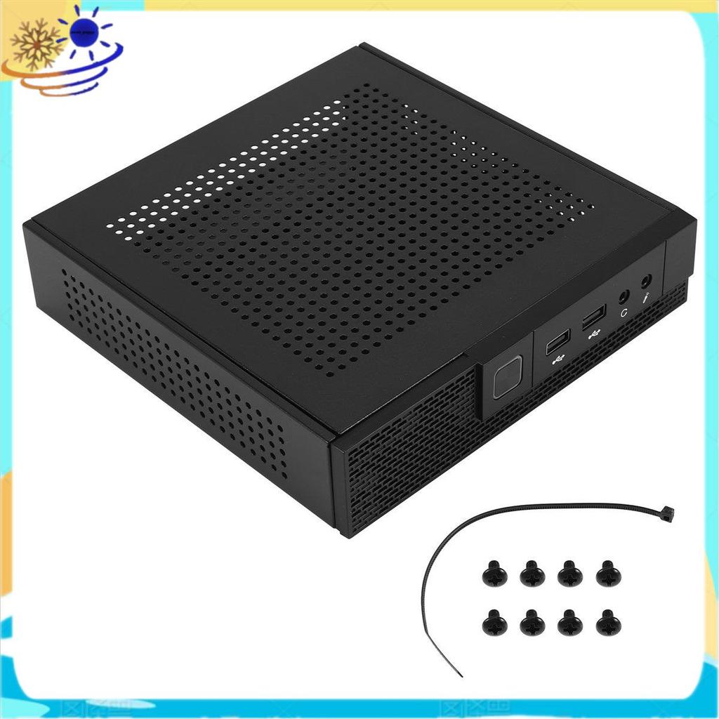 [Xenia] ITX เคสคอมพิวเตอร์ TX02 Mini Desktop Case ควบคุมอุตสาหกรรม HTPC Case