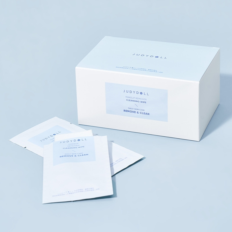 Judydoll Cleansing Wipes เหมาะสําหรับผิวแพ้ง่ายและพกพาสะดวก