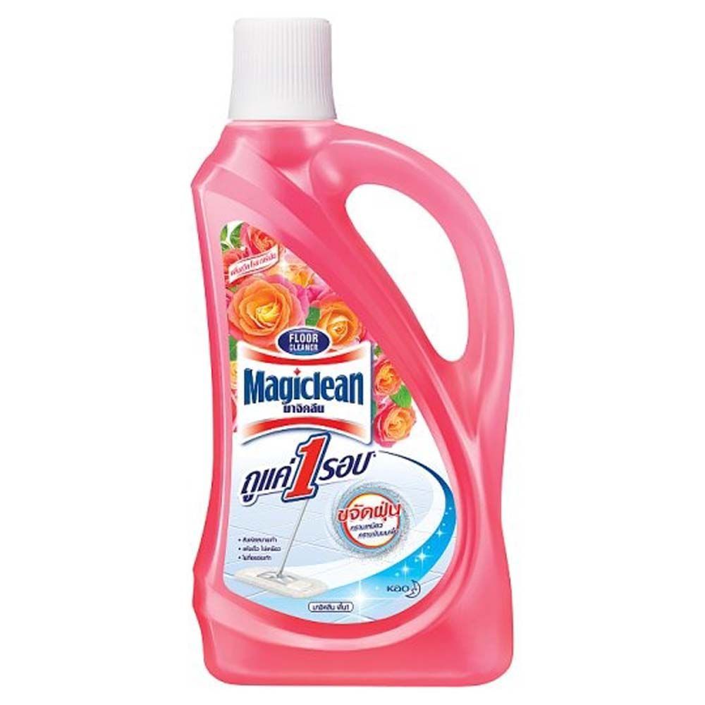 [สินค้าส่งด่วน]  มาจิคลีนน้ำยาถูพื้นกลิ่นวนิลาโรส900มล. MAGICLEAN FLOOR VANILLA ROSE 900 ML