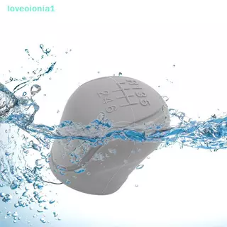 loveoionia1 1PC คู่มือ 6 สปีดอุปกรณ์ตกแต่งภายในรถยนต์รถซิลิโคนเกียร์ Shift Knob ฝาครอบเกียร์ Shift Non-Slip Grip Handle ฝาครอบป้องกัน IA