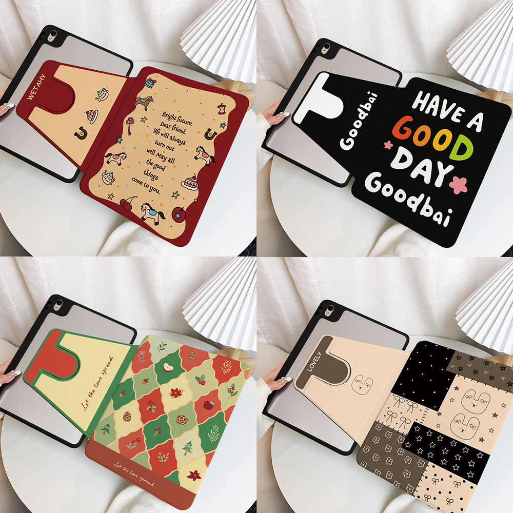 Summer เคสสำหรับ iPad รุ่นที่ 11/10/9/8/7, ฝาครอบสำหรับ iPad Mini 7/6/5/4/3 พร้อมฟังก์ชั่นเปิด/ปิดหน้าจออัตโนมัติ