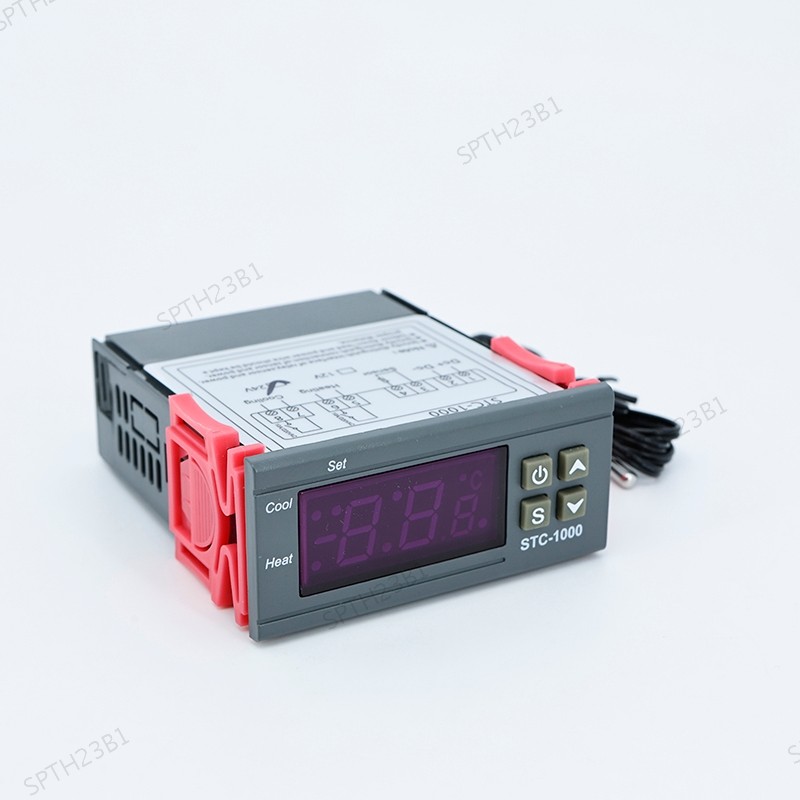 STC 1000 12V 24V 220V Digital Temperature Controller Thermostat Thermoregulator incubator รีเลย์ LED