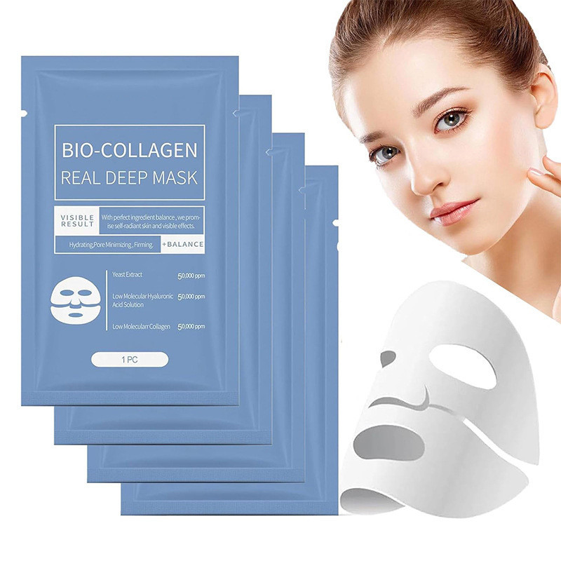 BIO-COLLAGENREAL DEEP MASK มาส์กเกาหลี BIO Collagen Moisturizing MASK