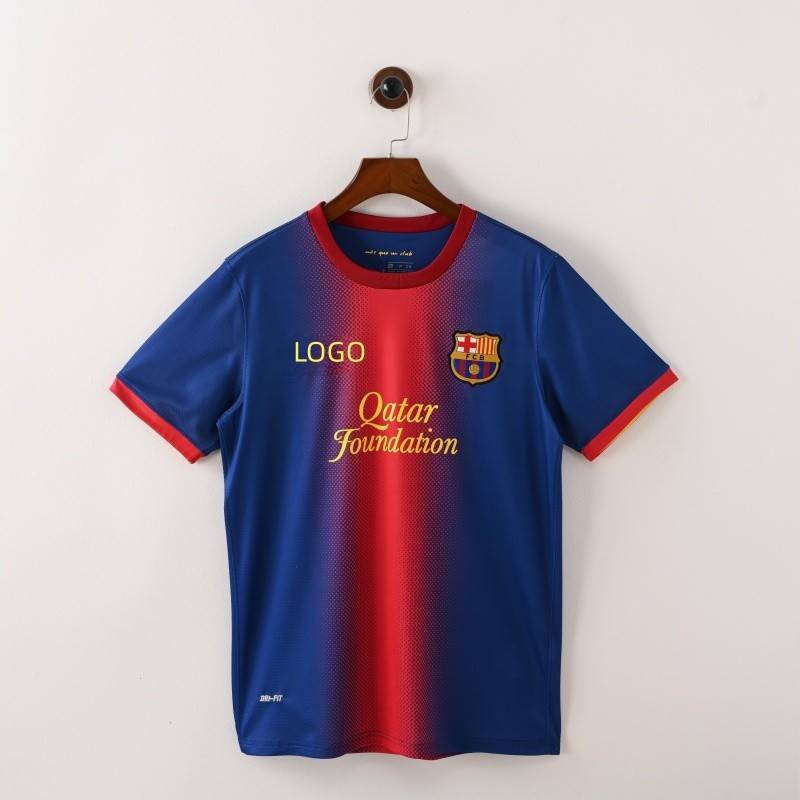 2012/13 Barcelona Home Retro Edition เสื้อฟุตบอล Size S-2XL