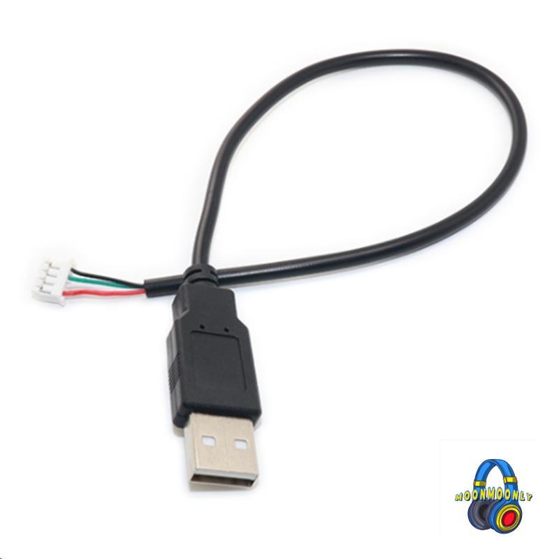 MOON PH1 5 Female to USB 2 0 Male to 4 pin Data Cable Transmission 30 ซม. 12 นิ้ว