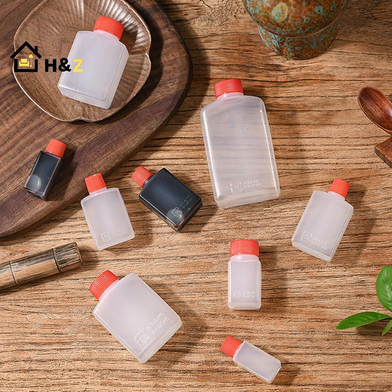 Kaleidoscope 10PCS 15/30M ซอสขวดซูชิเครื่องมือเครื่องปรุงมัสตาร์ดซอสน้ําส้มสายชูน้ํามันซอสมะเขือเทศ 