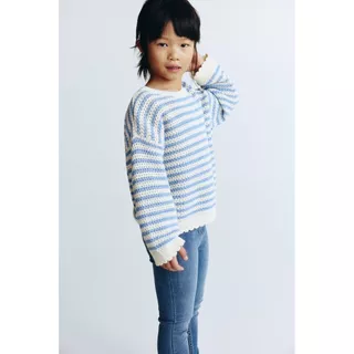 H&M(เอชแอนด์เอ็ม) กางเกงเจ็กกิ้งผ้าเดนิม เด็กผู้หญิง 1228532_3