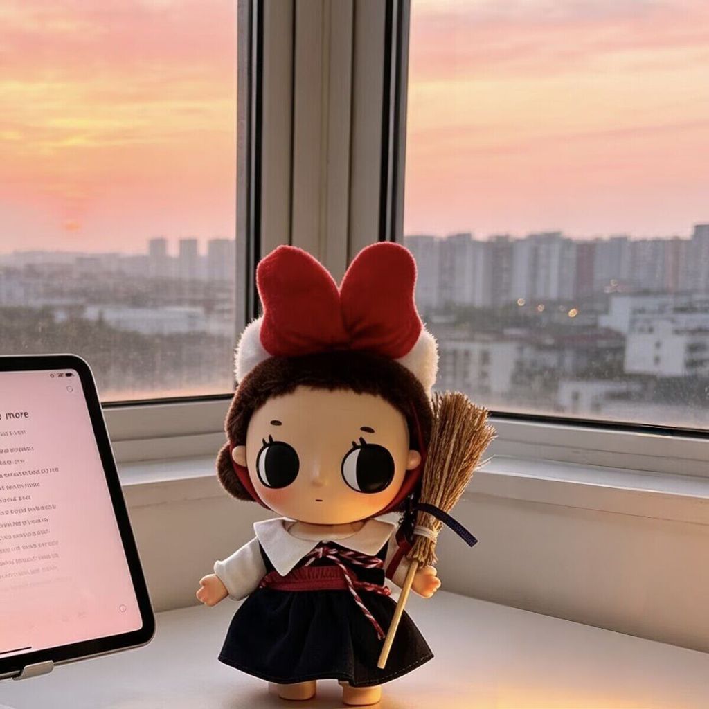 Nyota Little Moment Series ตุ๊กตาแม่มดน้อยชุดกระโปรงเปลี่ยน