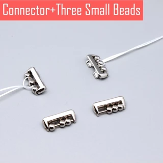 1 คู่ DIY ลูกปัดตัวเชื่อมต่อสําหรับ Huawei Band 11 /11pro 10 9 8 nfc อะแดปเตอร์โลหะ Connector Watchband Linker