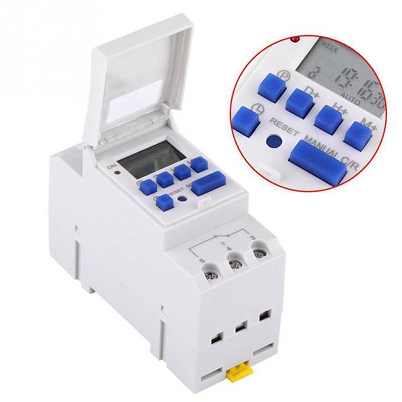 Zyngana THC15A อิเล็กทรอนิกส์ดิจิตอลจับเวลาสวิทช์รีเลย์ควบคุม 220V 12V 24V 110V TH