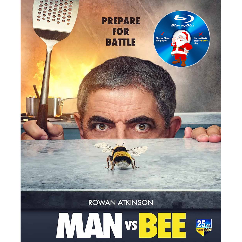 E-BLURAY Man vs Bee 2022 Rowan Atkinson / Claudy Blackley
