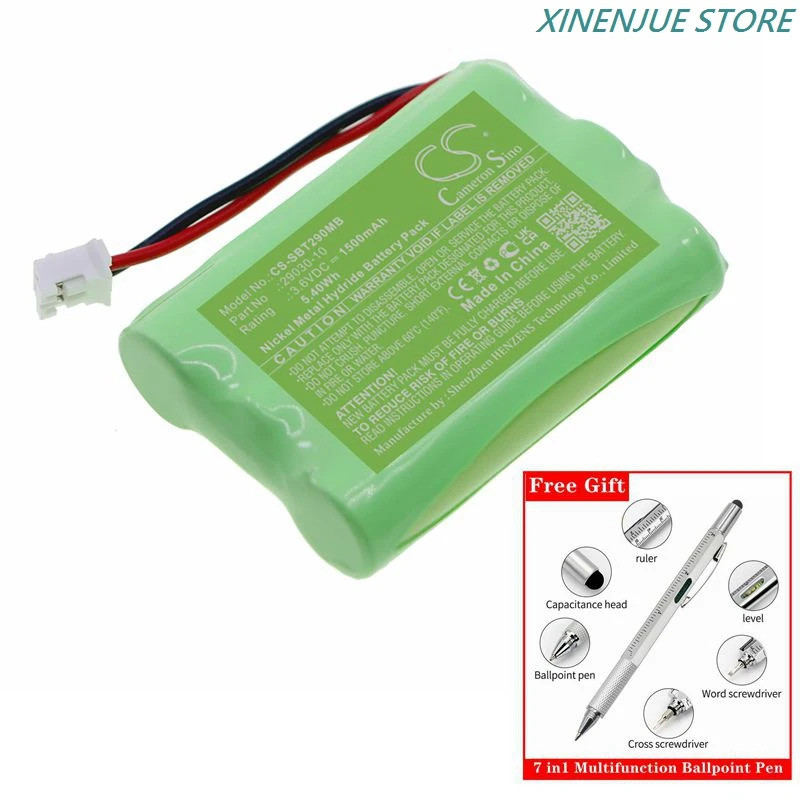 CS แบตเตอรี่ 29030-10 สําหรับฤดูร้อนเด็กทารก Monitor 29000, 29000A, 29003,29030,29040,29500,28650,28