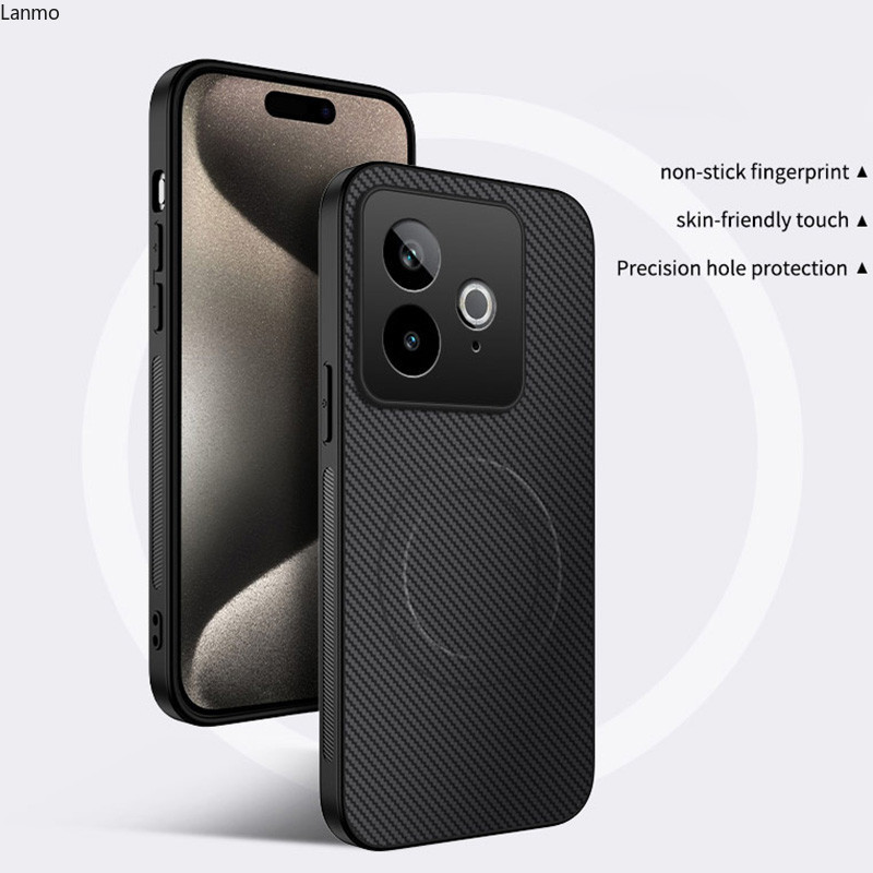 ปลอกกันกระแทกสําหรับRealme GT 7 7T Luxury Matte Caseฝาครอบชาร์จไร้สายธุรกิจ