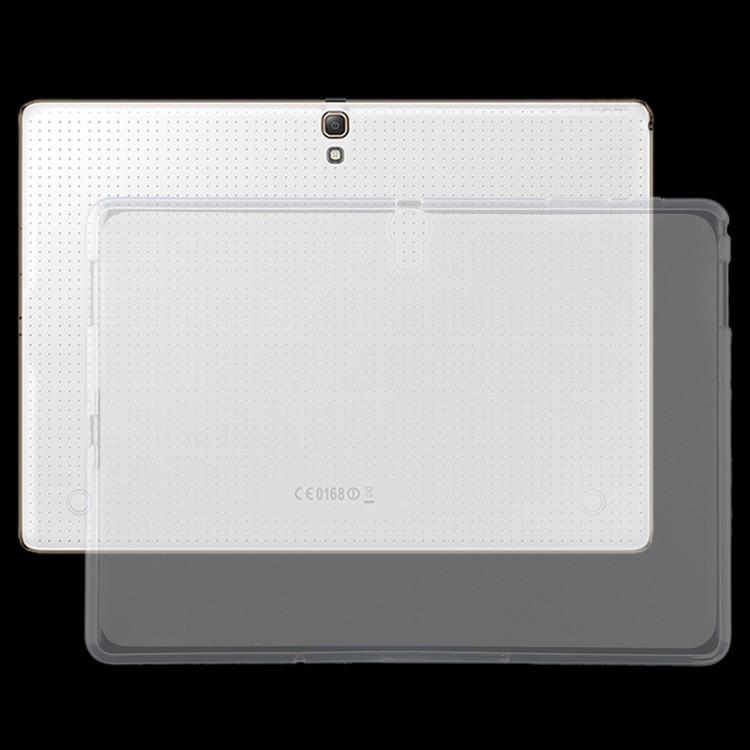 สําหรับ Galaxy Tab S 10.5 T800 0.75 มม.บางเฉียบด้านนอกเคลือบเงาภายใน Frosted TPU Soft เคสป้องกัน
