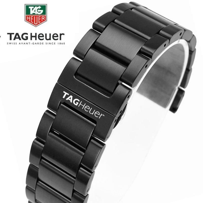 TAG HEUER 18/19/20/21/22/23/24มม.สายสแตนเลสสําหรับTAG HeuerนาฬิกาสายนาฬิกาCrera/Aquaracer/Monacoผีเส