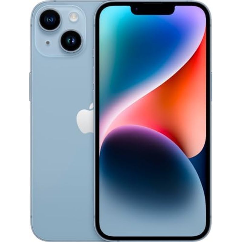 Blue Locked Renewed 14 128GB AT&T Apple