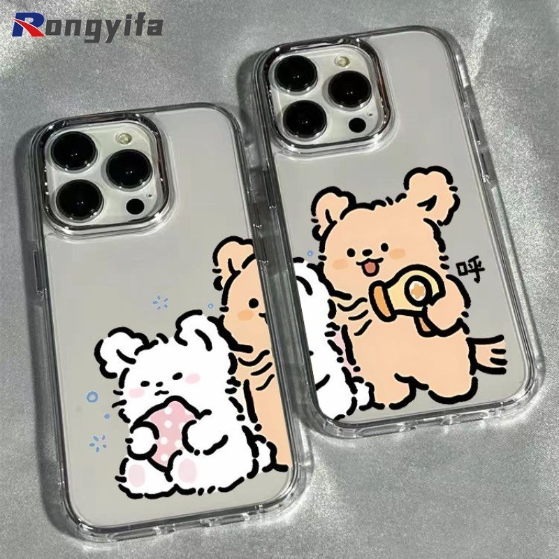 น่ารักลูกสุนัขเคสโทรศัพท์สําหรับ Vivo V70 ELite FE V60 Lite V60E V23 Y500 Y500i Y500S Y400 Y31D Y21D