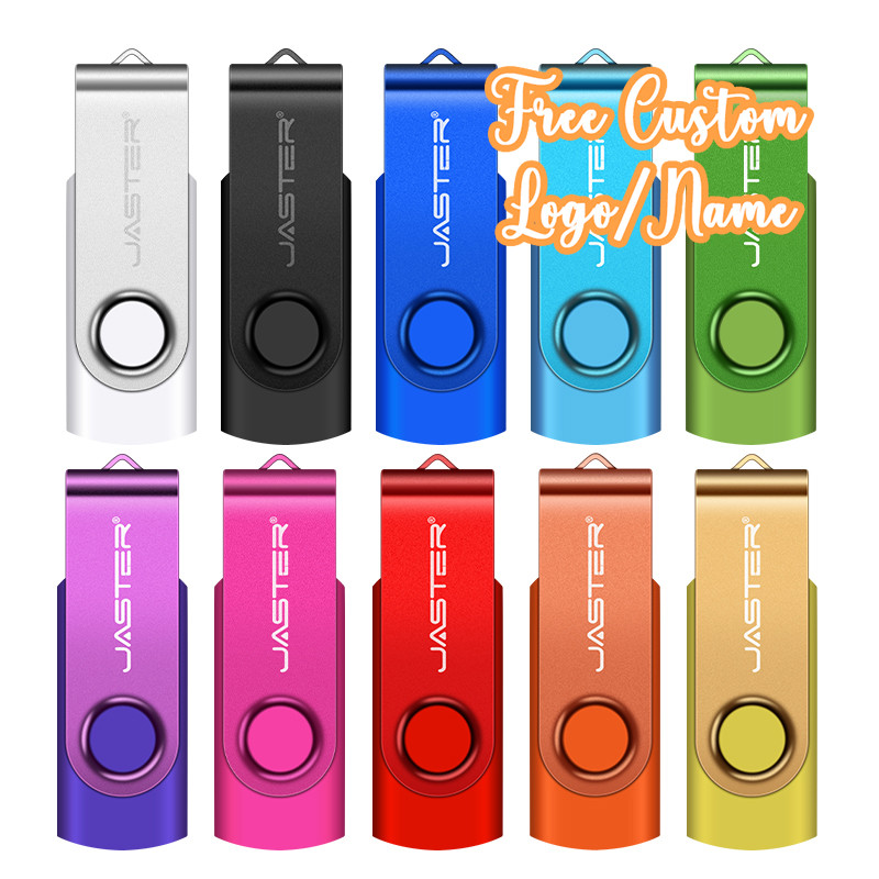 (1PCS ฟรีแกะสลักโลโก้) Silver 2.0 USB แฟลชไดรฟ์ 64GB แฟลชไดรฟ์ 32GB ไดรฟ์ปากกา 16GB flashdrive 8GB Thumb drive 4GB หน่วยความจํา stick 128MB ของขวัญแต่งงาน