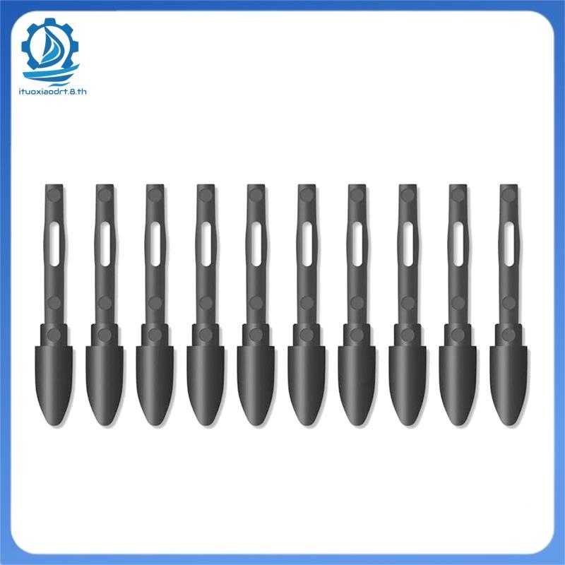 [itouoxiaodrt.8.th] 10PCS เปลี่ยนปากกา Nibs สําหรับ PN05 ปากกาสไตลัส Nibs สําหรับ PW500 PW507 Q620M 
