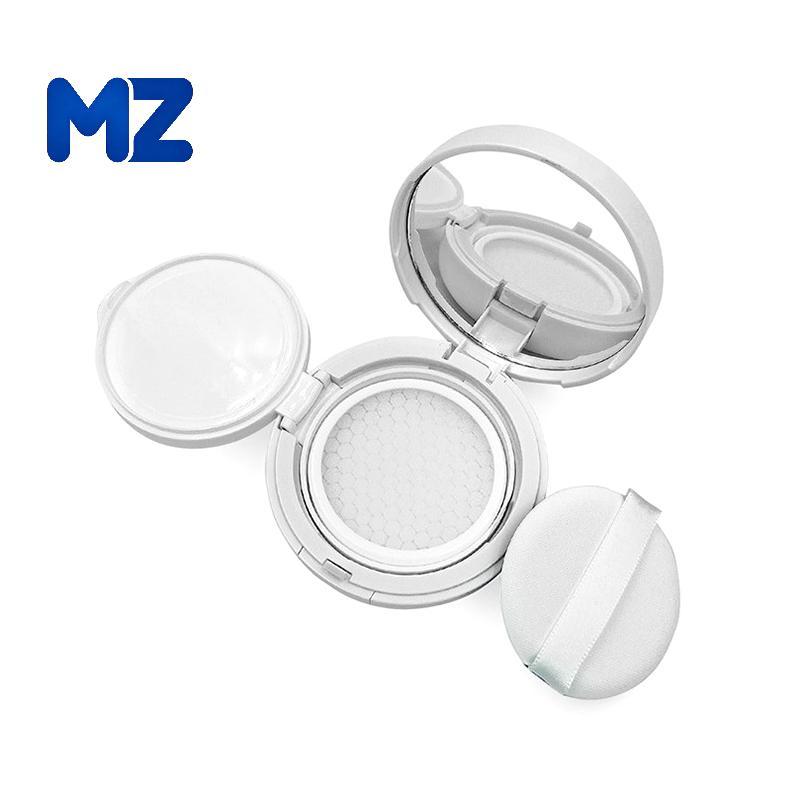 [MZ] 15g/0.5oz Empty Air Cushion Puff Box เครื่องสําอางแบบพกพาแต่งหน้าคอนเทนเนอร์พร้อมแป้งฟองน้ํากระ