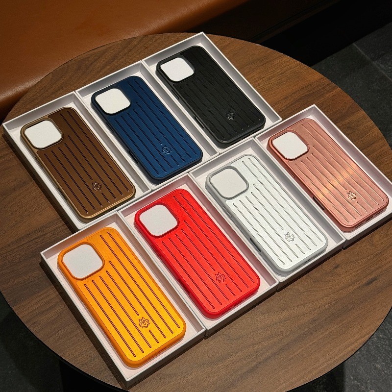 เคสโทรศัพท์สําหรับIphone 15 14 13 Pro Max 14 Proอลูมิเนียมแมกนีเซียมฝาครอบป้องกันHigh end Lightหรูหร