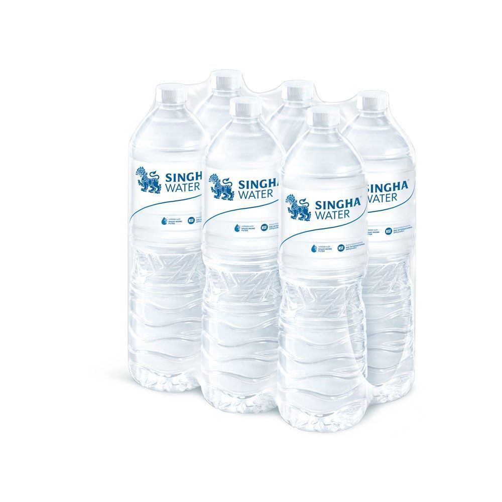 [สินค้าส่งด่วน] สิงห์น้ำดื่ม1500มล. แพ็ค 6 SINGHA DRINKING WATER 1.5 LT. PACK 6