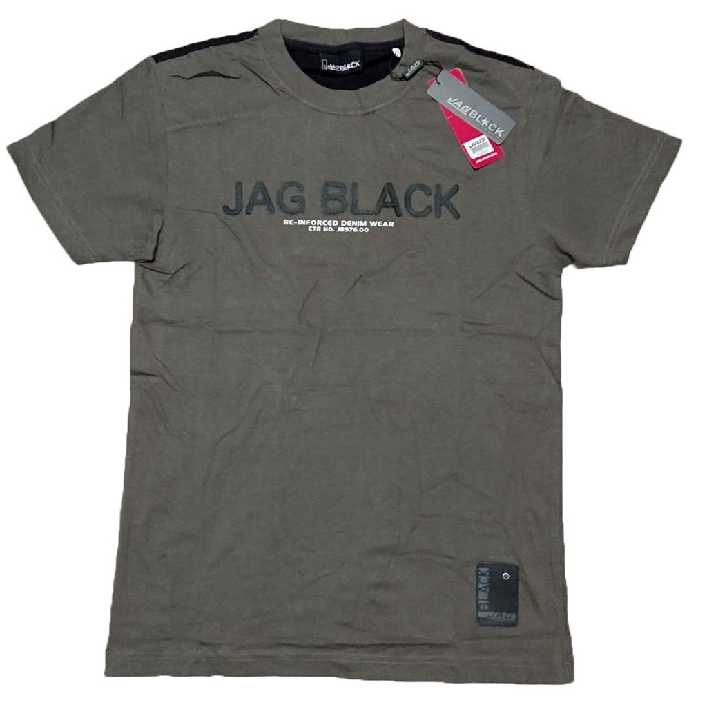 เสื้อยืด JAG สีเทา สำหรับผู้ชาย