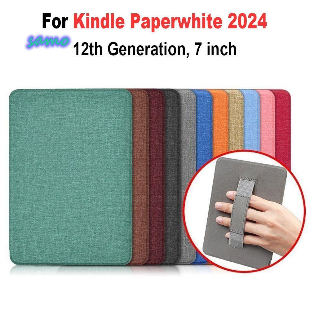 SAMO E-Reader , Auto Sleep/Wake Leather KPW6 เกราะป้องกัน, All- SA568B Anti Scratch SA569P Folio Cov