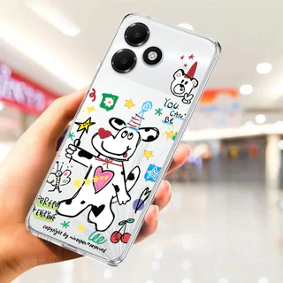 Case For Oppo A6C 5G 2026 เคส สำหรับ A6Pro A6 4G/5G A6X โปร่งใส กันกระแทก Hard Shell เคสโทรศัพท์ 004