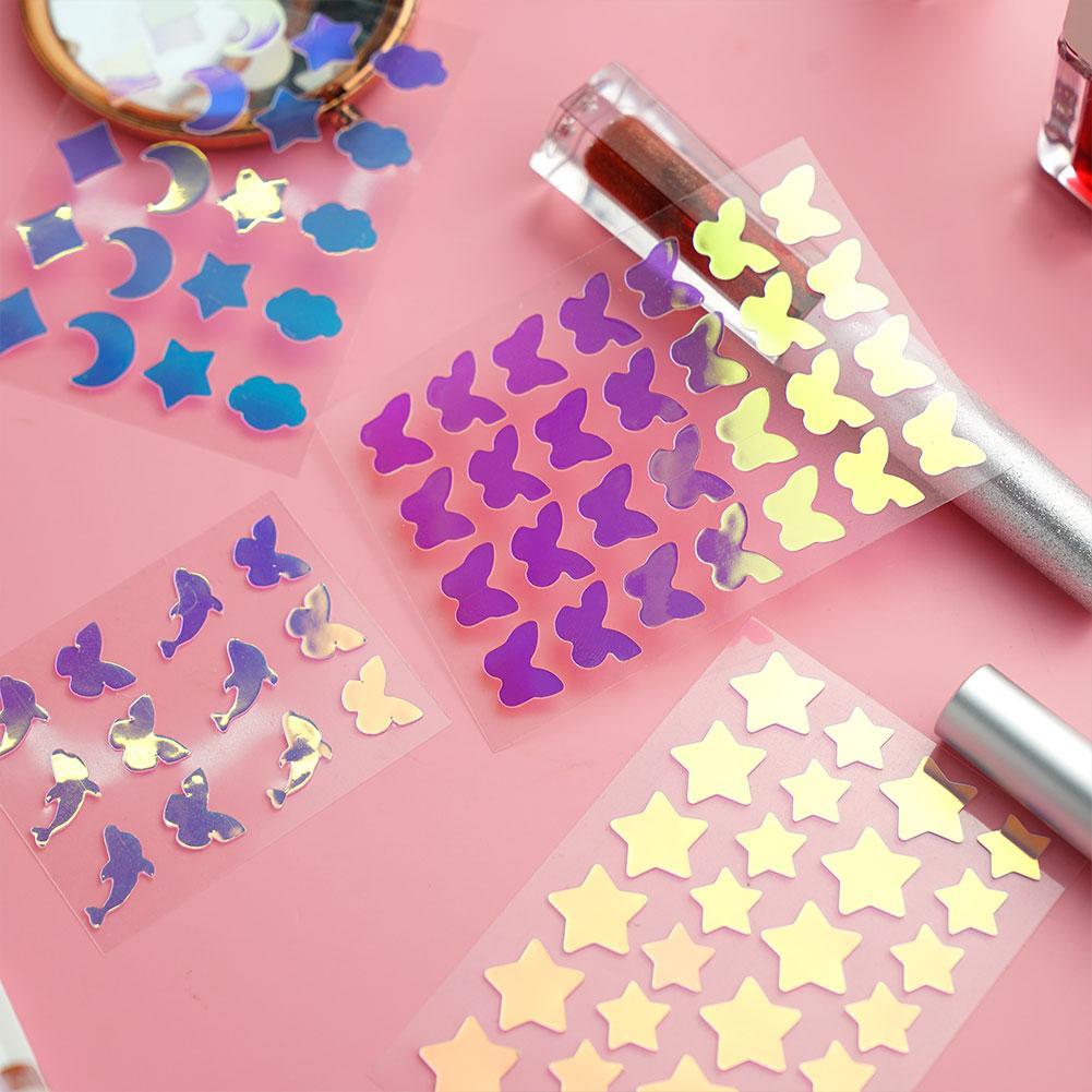 20 ชิ้นที่มีสีสันสิวแพทช์ Hydrocolloid Cloud Star Moon Shape สติกเกอร์สิวสําหรับ Face Blemish Cover Zit คอนซีลเลอร์