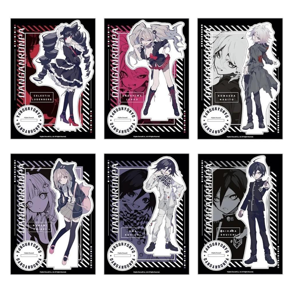 Standee รุ่น Danganronpa อะนิเมะอะคริลิคอะนิเมะ Enoshima Junko Nanami Chiaki Study มุมอุปกรณ์ตกแต่งโต๊ะ