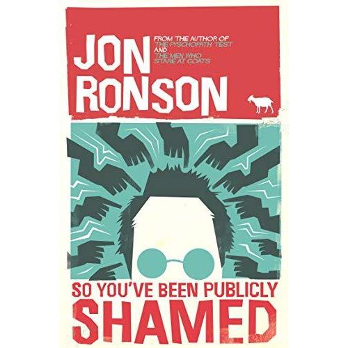 [BnB] USED So Youve Been Publicly Shamed โดย Jon Ronson (มือสอง: ดีมาก)