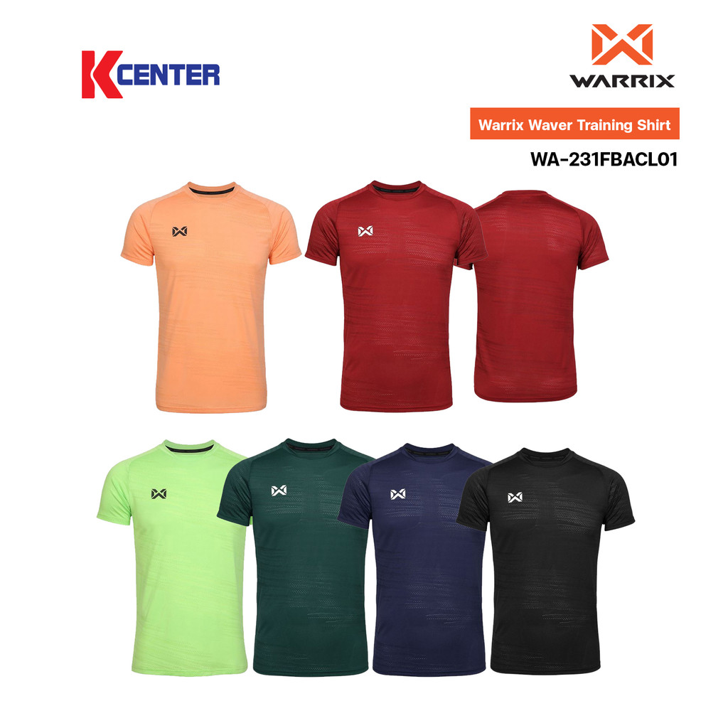 Warrix เสื้อกีฬา รุ่น Waver Training Shirt (WA-231FBACL01)