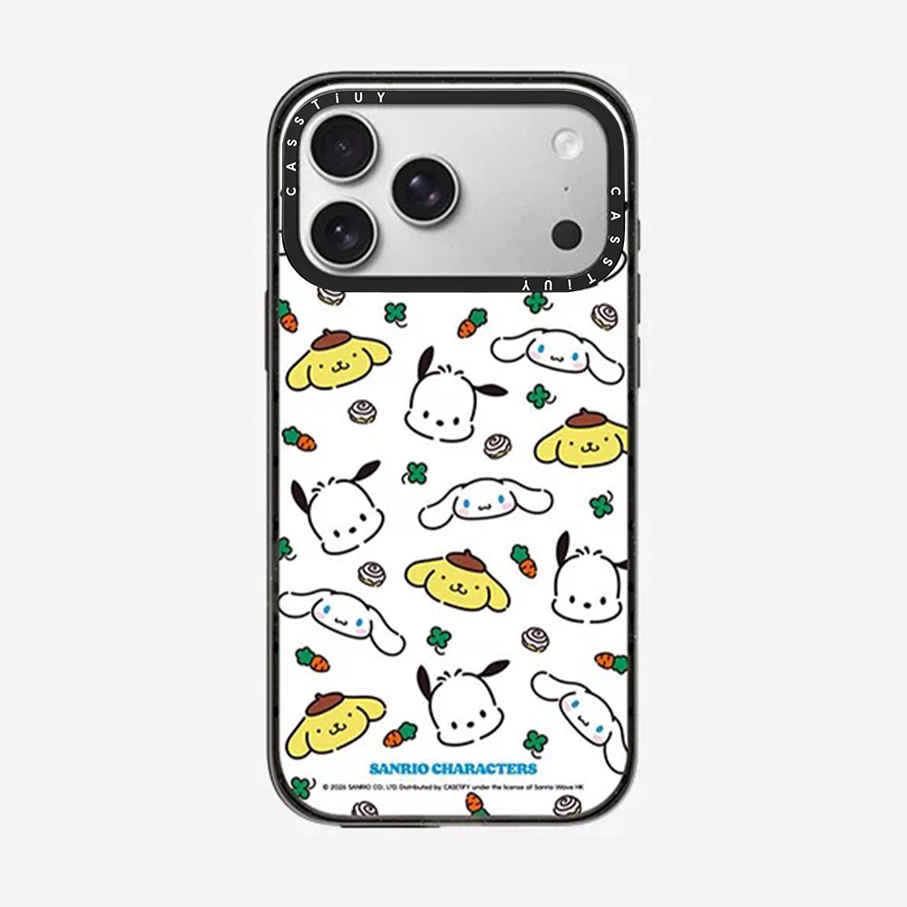 Co-Branded Cute Dog Partner Series Big-Eared Dog Pacha Dog Pudding 16Pro เหมาะสําหรับ iPhone17ProMax Apple Shock-resistant เคสป้องกัน CASSTiUY เคสโทรศัพท์
