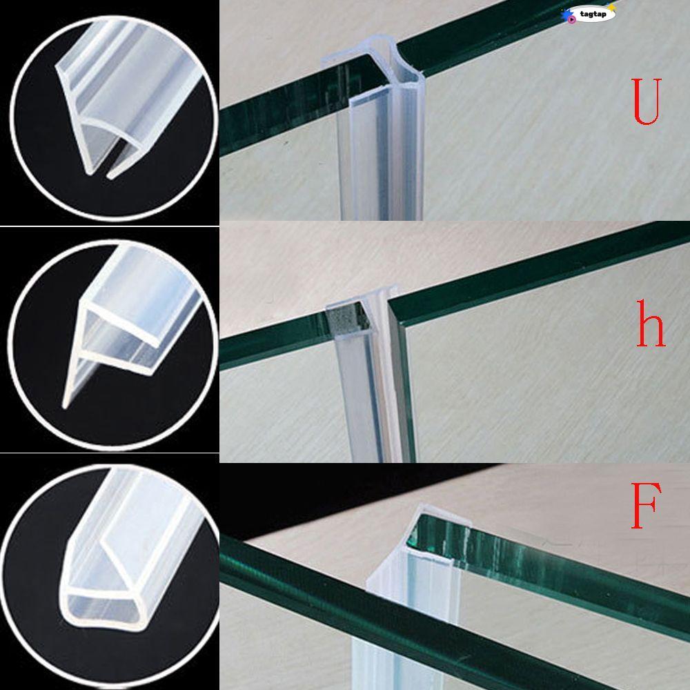 INNEW 1M 6-12mm FU h Shape Seal Strip Home & Living Home Improvement ฮาร์ดแวร์ประตูกระจก Weatherstri