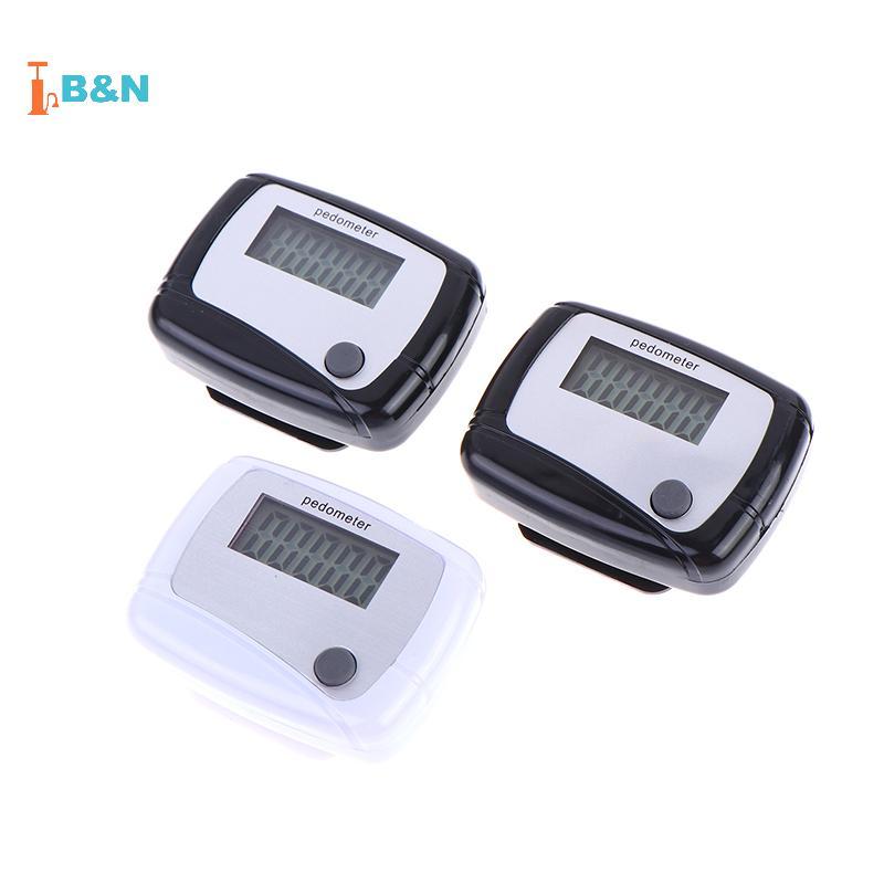 XeR 1 PC LCD Step Calorie Counter Pedometer สำหรับการเดินและการออกกำลังกายประจำวัน