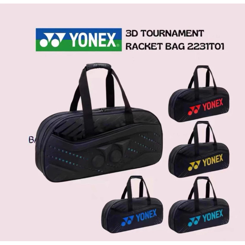 🏸กระเป๋าแบดมินตัน Yonex รุ่น Relief Malaysia ทรงสี่เหลี่ยม คุณภาพสูง กันน้ำ สำหรับมืออาชีพ