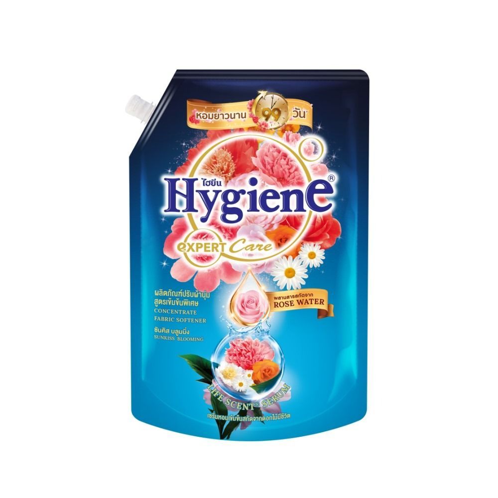 [สินค้าส่งด่วน]  ไฮยีนเอ็กซ์เพิร์ท ผ้านุ่มบลูมมิ่ง 1000 มล. HYGIENE EXPERT CARE BLOOMING PINK 1000 ML