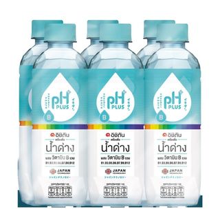 [สินค้าส่งด่วน] อิชิตัน น้ำด่าง8.5 วิตามินบีรวม 550มล.X6 ICHITAN 8.5 ALKALINE VITAMIN B 550ML.X6