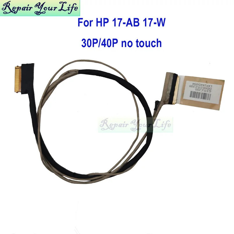 FZLCD สายไฟ LED สําหรับ HP Pavilion 17-AB Omen 17-W TPN-Q174 857456-001 DD0G37LC021 DD0G37LC210 200 