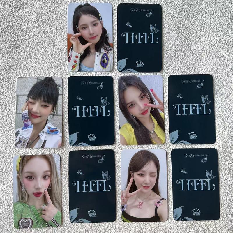 ((G) I-DLE ตุ๊กตาสาว mini6 Galaxy การ์ดของขวัญพิเศษ sr3.0 gibdle Photo Card sr4.0 Photo Card Zhao Me